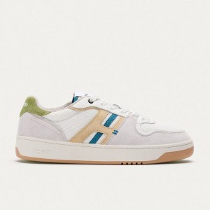 HOFF METRO LEXINGTON Sneakers Herr Vita Grå Beige | CGJM-64513