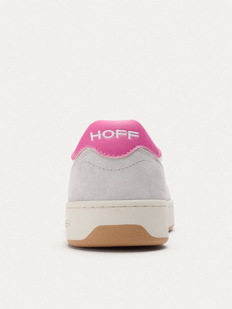 HOFF METRO PIGALLE Sneakers Dam Vita Grå | UWZP-03546