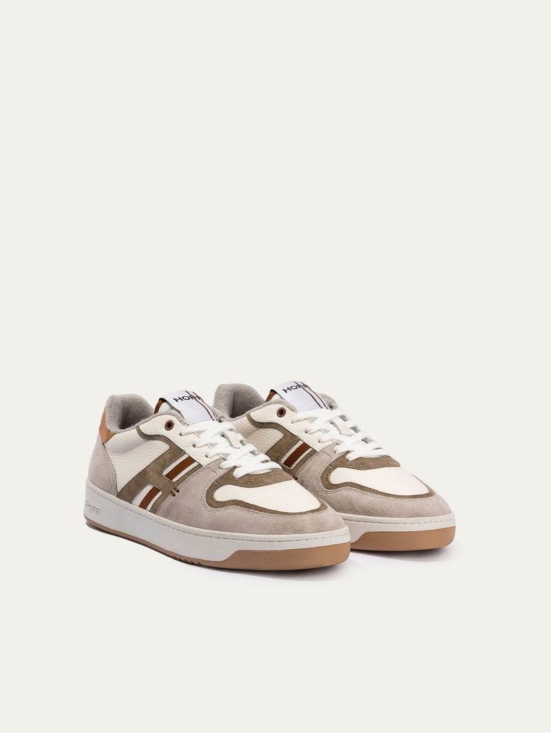 HOFF METRO TROCADERO Sneakers Herr Vita Grå Bruna | QOGH-01872