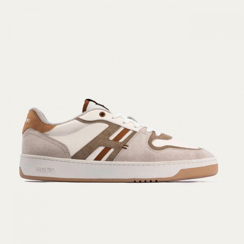 HOFF METRO TROCADERO Sneakers Herr Vita Grå Bruna | QOGH-01872