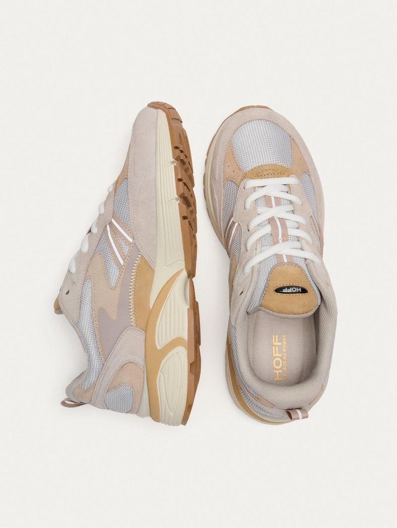 HOFF STATE CALIFORNIA Sneakers Herr Beige Bruna Grå | QADU-36052