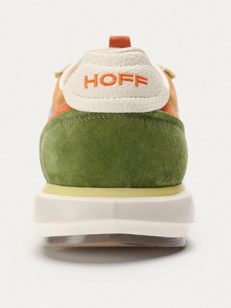 HOFF TRIBE MALINDI Sneakers Herr Orange Gula Gröna | EYCV-35241